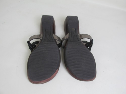 Women's Paul Green Munchen slip on Thong leather sandals size 7,5 US /5 UK - Picture 8 of 8