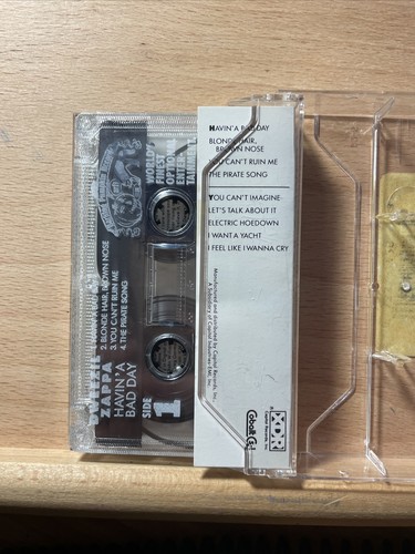 Dweezil Zappa, Havin' A Bad Day, Cassette 1986,Capital,Frank Zappa Produced - Picture 3 of 3