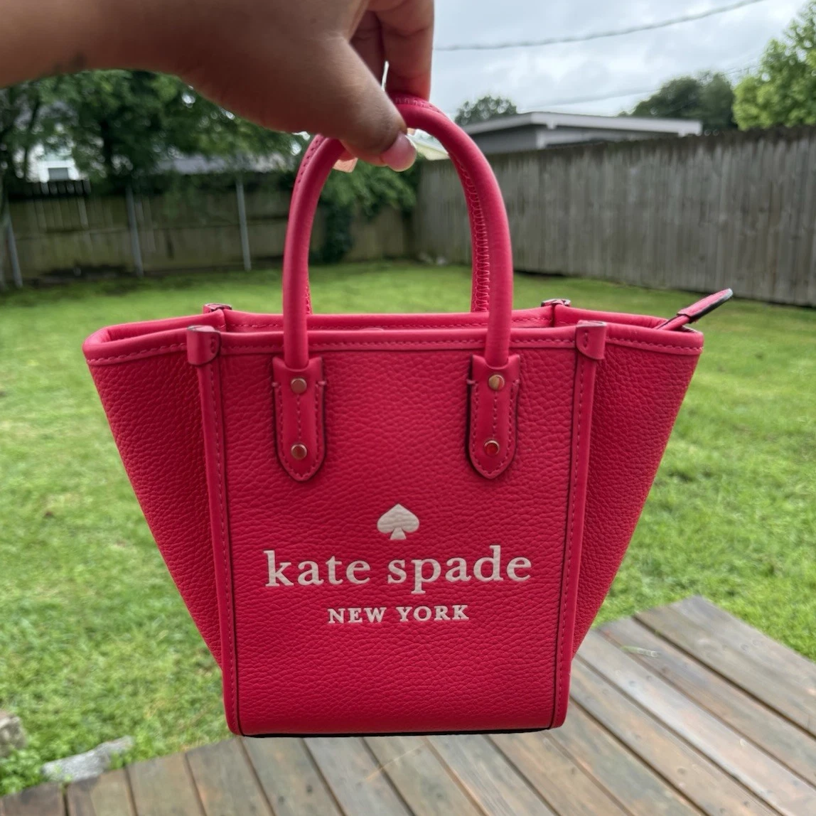 kate spade new york」 ワンポイントトートバッグ - ピンク レディース