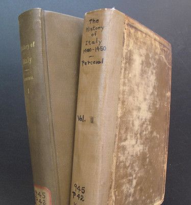 George Perceval Italian History of Italy Fall of the Western Empire 2V 1825