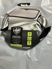 AUTO DRIVE DOUBLE RING TWIST SUN SHADE SILVER