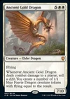 Ancient Gold Dragon [Commander Legends: Battle for Baldur's Gate] Near Mint