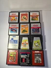 Atari 2600 Game Cartridge Bundle of 12 Games-Tested and Working-See Pictures