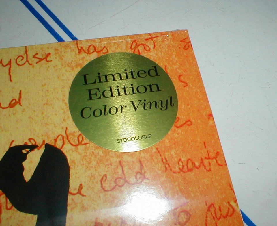 COUNTING CROWS "August & Everything After" 2-LP  rare ORANGE vinyl SEALED NM/NM - Image 2 of 4