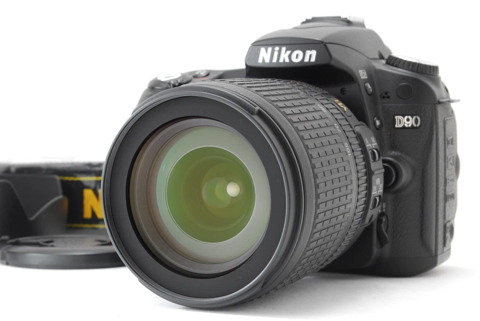 [MINT] Nikon D90 12.3MP DSLR Black Digital Camera VR 18-105mm Lens JAPAN #513 - Image 2 of 4