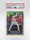 FREDDIE FREEMAN 2016 DONRUSS OPTIC GOLD /10 #96 BRAVES PSA 10 Q0M-632
