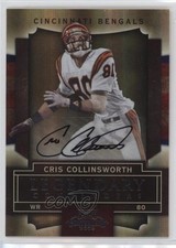 2009 Playoff Contenders Legendary Black Cris Collinsworth #17 Auto 1q7