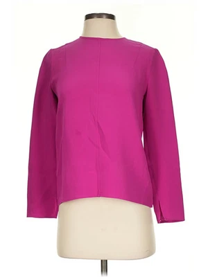 Jenni Kayne Women Pink Long Sleeve Blouse XS