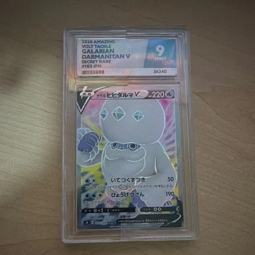 Pokémon 2020 Amazing Volt Tackle Galarian Darmanitan V 103 SR Foil JP ACE 9