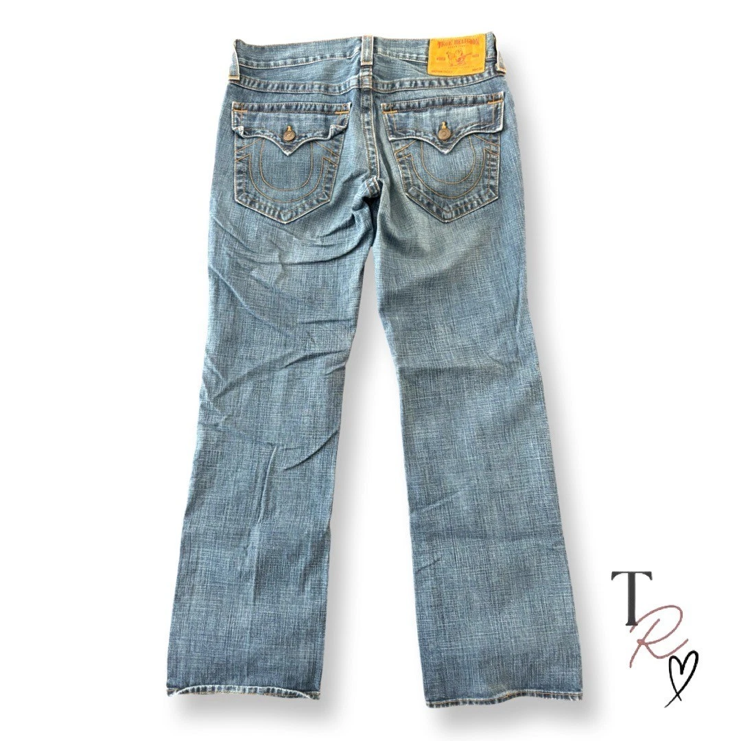True Religion Denim Regular 34 Size Jeans Men's 33 in Inseam for