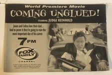 Coming Unglued Movie Vtg Print Ad Judge Reinhold Tpa17