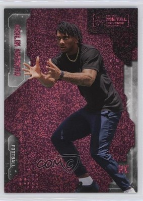 2024 Skybox Metal Universe Champions Pink FX 67/75 Malik Nabers Rookie RC 0i47