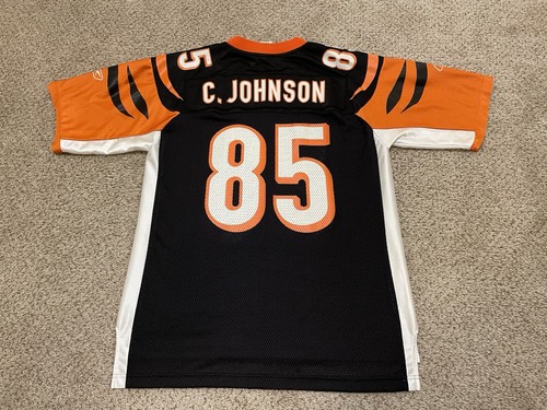 Vtg Y2K Reebok NFL On Field Chad Johnson Ochocinco Cincinnati Bengals Men Med M - Picture 2 of 8