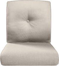 Belord Luxury 4" Thick Outdoor Cushion Set - 22 X24 Inch 28D Sponge Filling Fade