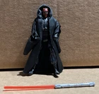 Star Wars 4” Darth Maul Action Figure W/Cloth Cloak & Lightsaber - 1999 - Kenner