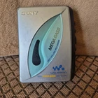 Vintage Sony WM-EX190 Walkman Cassette Player Silver AVLS Mega Bass For Parts