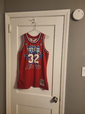 100% Authentic Mitchell & Ness Magic Ervin Johnson 1991 All Star