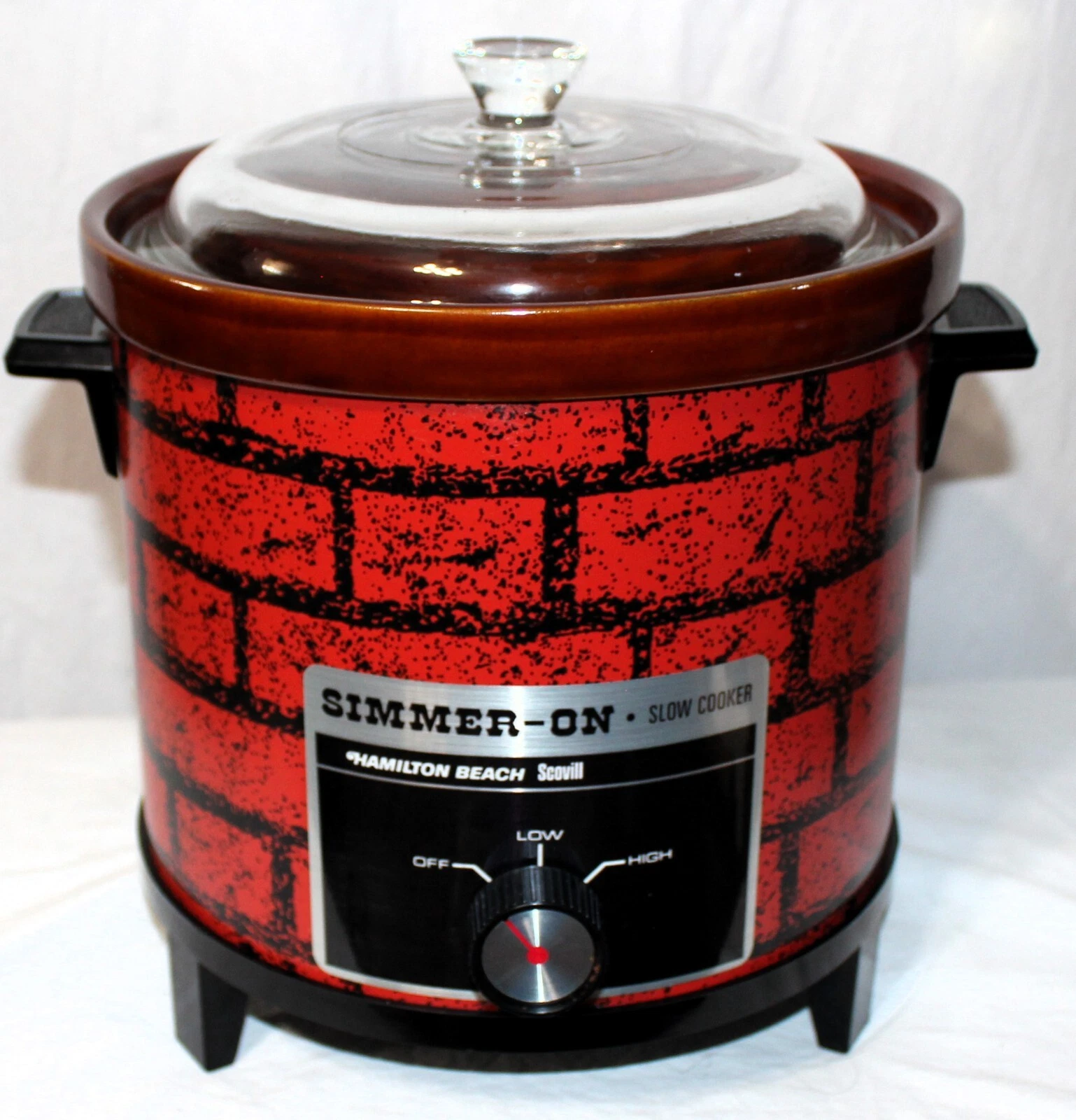 Vintage Hamilton Beach Simmer-On Slow Cooker Model 434 Scovill 80-160 Watt