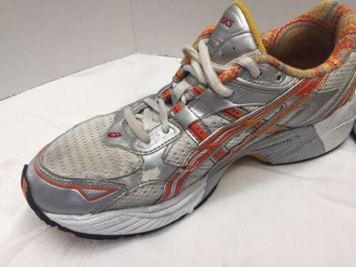Asics Gel Duomax Women’s Running Shoes Size 8 Silver/Yellow Look👀 - Picture 4 of 12