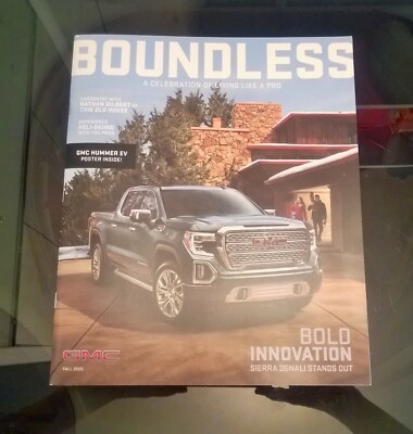 GMC Hummer EV 2020 Boundless Dealer book brochure Wall Decor Print Photo Poster