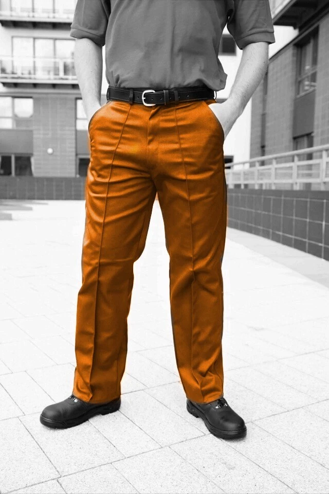 Top 83+ orange trousers mens for work best