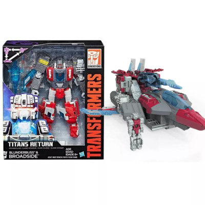 SALE Transformers V Class Titans Return BLUNDERBUSS BROADSIDE Boys