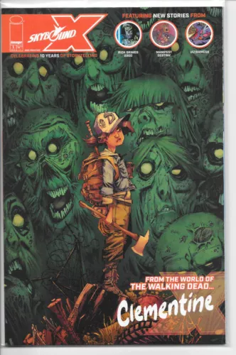 Skybound X #1 2nd Print Jorge Corona Variant NM/NM+ Image Comics 2021