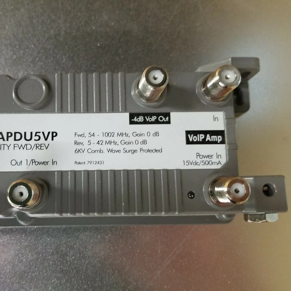 Comscope VoIP Amplifier Homeconnect CSAPDU5VP AC Adapter - Image 4 of 4