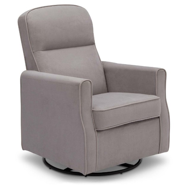delta children kenwood slim nursery glider swivel rocker chair