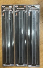 3 Packs: Illinois Industrial Tool 15 inch Black Magnetic Knife Board