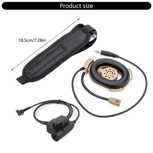 Headset With High Sensitivity Microphone And MTP850 U94 PTT for HT1000 - Zdjęcie 8 z 8
