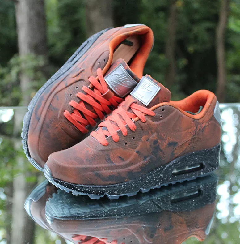 Nike Air Max 90 QS Mars Landing Size 4.5 Orange Black CD0920-600