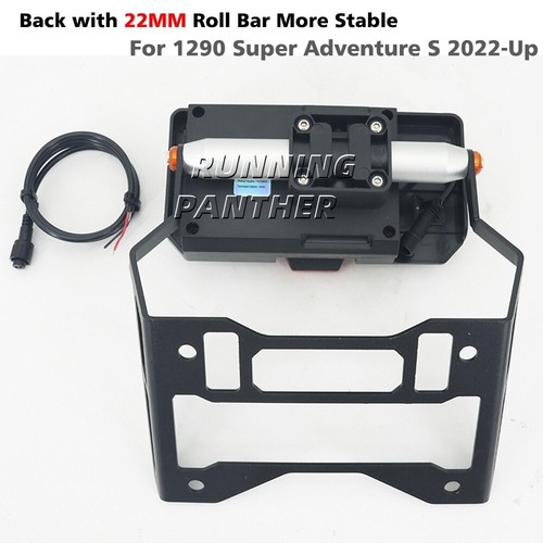 Nuevo soporte de navegación de carga inalámbrica para 1290 Super Adventure S R 2021-2023 - Imagen 4 de 8