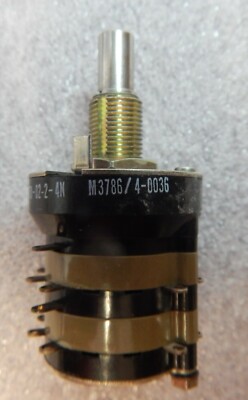 '1 PIECE' - PN# M3786/4-0036, 44M30-02-2-4N - GRAYHILL - SWITCH, ROTARY