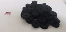 WASHERS CLOSED CELL SPONGE 10 PCS  1/4 X 1" OD X 1/4 ID 