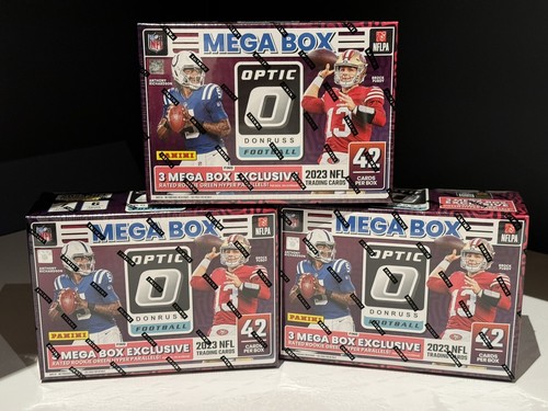 2023 Optic NFL Football Mega Box (LOT OF 3) | eBay