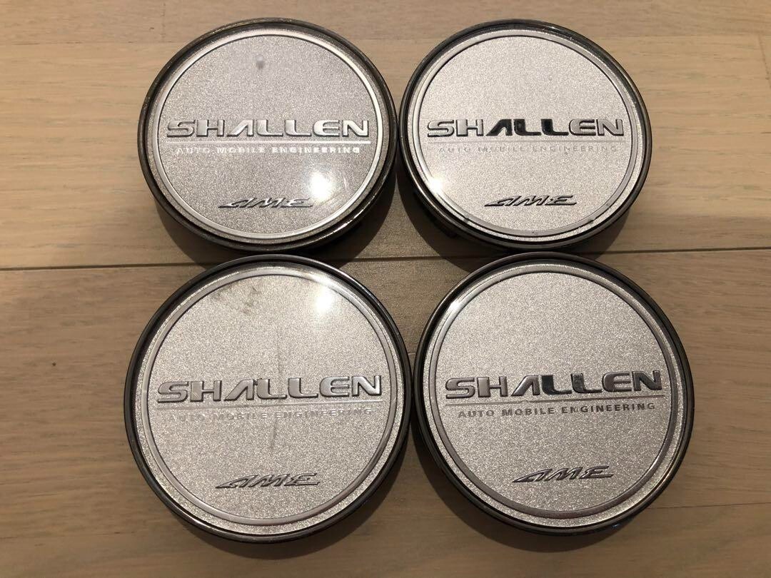 AME Shallen Center Cap Set of 4 JDM Fits LX CX AX WX Enkei AME Shallen Center Cap Set of 4 JDM Fits LX CX AX WX Enkei