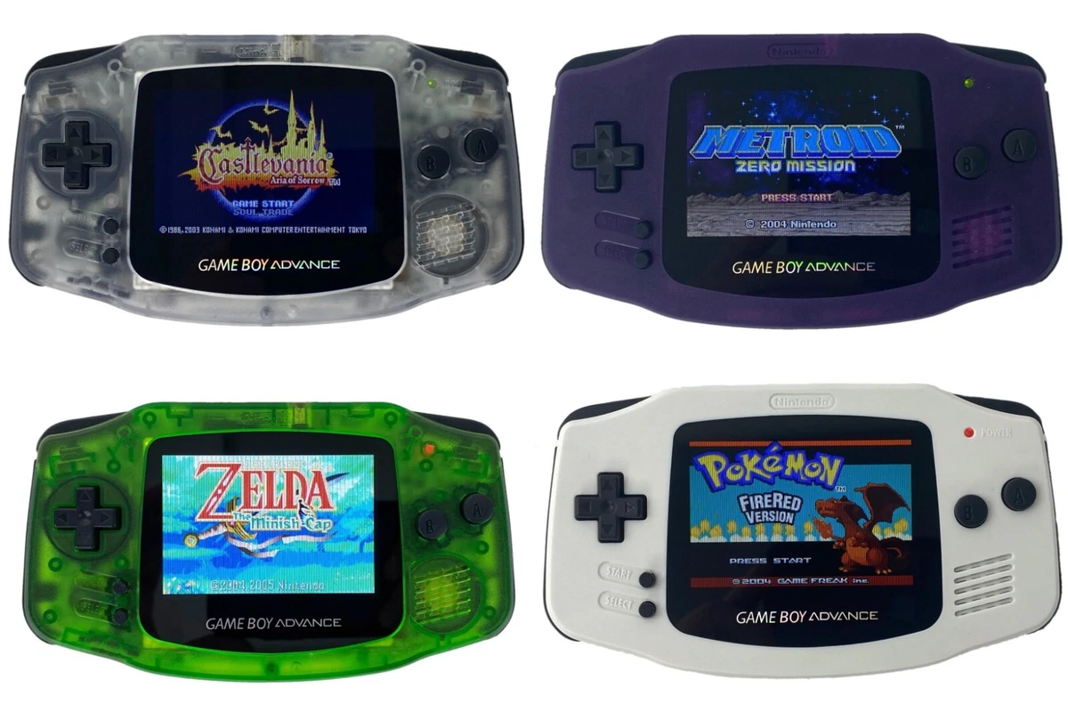 NEW Nintendo Game Boy Advance GBA System Fully Customized PICK YOUR COLOR!