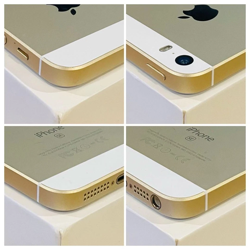 iPhone SE 64 GB золото разблокированный SIM бесплатный аккумулятор 100% подтвержденная работа 1 - Изображение 3 из 4