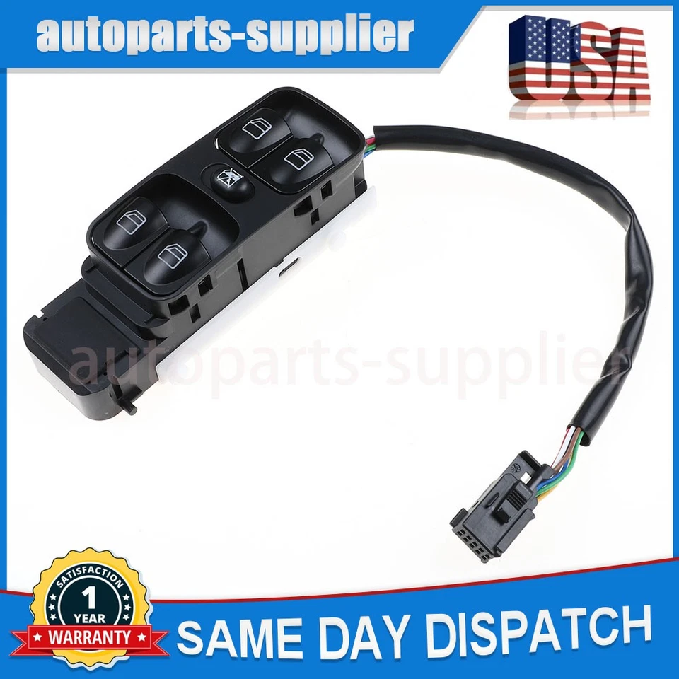 Interruptor de ventana eléctrica para Mercedes-Benz W463 G500 G550 G55 G63 AMG 4638202210 Foto 3 de 4