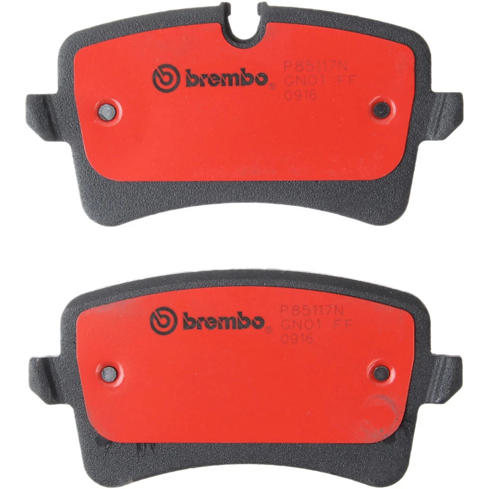 Brembo Front Disc Brake Rotors Ceramic Brake Pads for 2003 Land Rover Discovery - Image 3 of 4