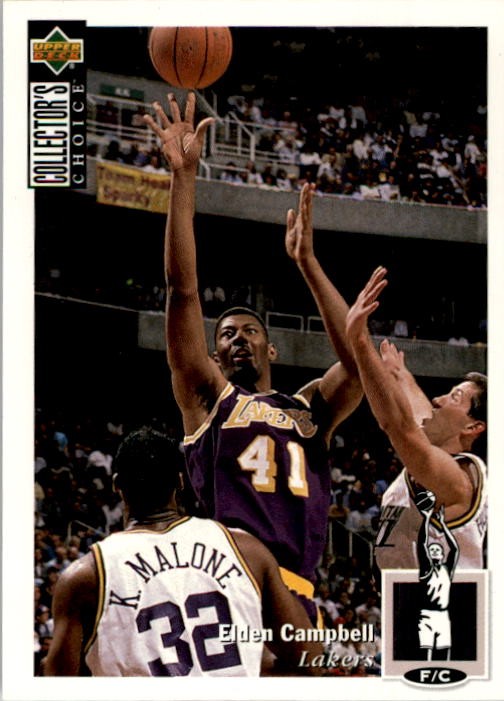 1994-95 Collector's Choice #241 Elden Campbell - BSK