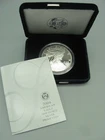 2004 American Eagle Proof Silver Dollar with Box and COA
