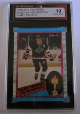 1989-90 O-PEE-CHEE - WAYNE GRETZKY 320 HART TROPHY - KSA GEM MINT 10