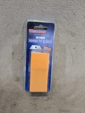UTILITY BLADES KNIFE WESTWARD GRAINGER 50 PIECES for WESTWARD 5LC46 & 4GA85