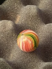 Antique German Handmade Onionskin Marble