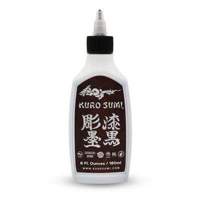 Kuro Sumi - Outlining Black Tattoo Ink - Professional 6 fl oz,