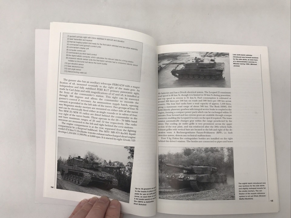 New Vanguard #24 Leopard 2 Main Battle Tank 1979-1998 by Schnellbacher ...