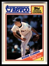 1988 Topps Revco League Leaders #28 Roger Clemens