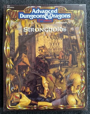 Advanced Dungeons & Dragons AD&D TSR 9353 Strongholds SW New Sealed - Bild 1 von 4